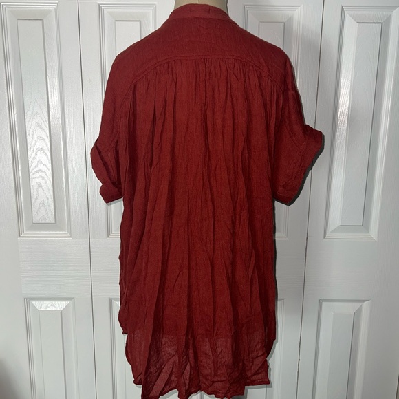 Silence + noise button up flowy shirt 🧡 - Picture 13 of 14